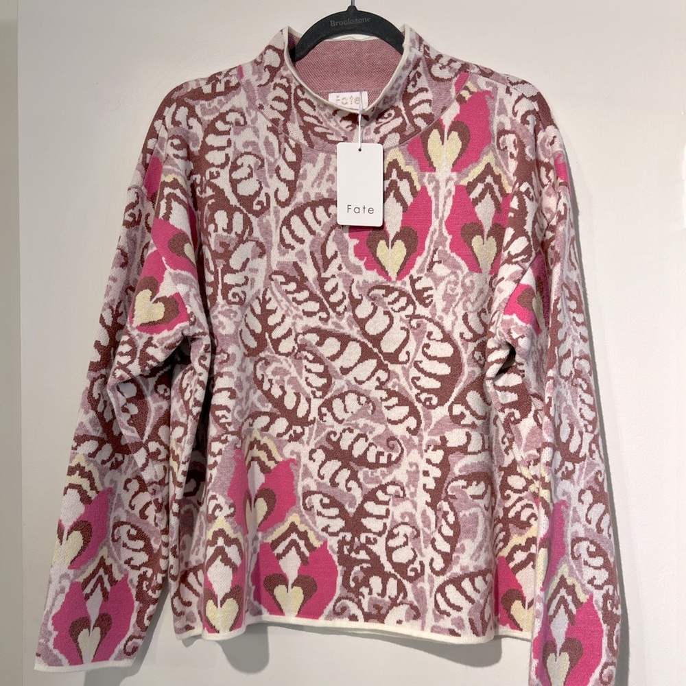 Brand new mock neck sweater